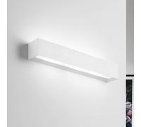 TECNICO by Sforzin Applique Hermione, larghezza 52,5 cm, bianco, gesso, G9 TECNICO by Sforzin