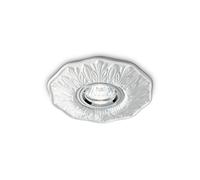 Tecnico Classico Polka Pietra - Cemento - Gesso Bianco 1 Luce Gu10