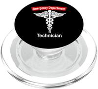 Tecnico del dipartimento di emergenza ED Tech Medical Caduceus ER PopSockets PopGrip per MagSafe