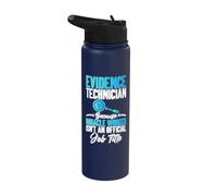 Tecnico delle prove investigative Stainless Steel Insulated Water Bottle