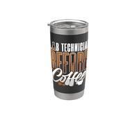 Tecnico di laboratorio prima del tecnico di laboratorio per gli amanti del caffè del laboratorio Bicchiere termico in acciaio inox doppia parete