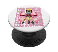 Tecnico di laboratorio Tecnico di laboratorio medico Lab Tech Girl PopSockets PopGrip Adesivo