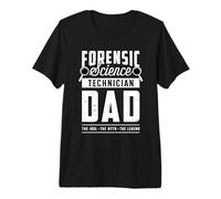 Tecnico di scienze forensi papà Scena del crimine Scienza forense Maglietta Premium