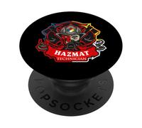 Tecnico materiale pericoloso Vigile del fuoco PopSockets PopGrip Adesivo
