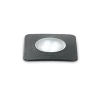 Tecnico Moderno Gravity Square Materie Plastiche Nero 1 Luce Gu10 Small