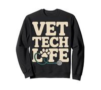 Tecnico Veterinario Vet Tech Life Felpa