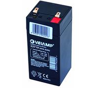 Tecnid by Velamp Batteria al Piombo Ermetica Ricaricabile 4V 4.5Ah - Attacchi Faston F1 - Ideale per Sistemi di Backup, Allarme, Videosorveglianza, Antincendio, Domotica e UPS