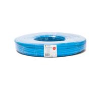 TECNID Cavo di Rete Ethernet | CAT6, AWG24, CCA, UTP, RJ45 | Bobina di Rete | Blu (25 Metri) | Per casa e ufficio