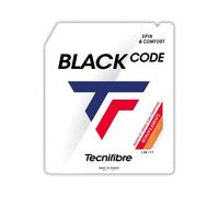 Tecnifibre Set di corde Black Code 12 m 1.24 Arancione, Rosso