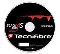 Tecnifibre Black Code 4S - Bobina da tennis, 200 m