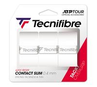 Tecnifibre Contact Slim 3er Confezione Da 3 - Bianco