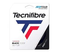 Corda da tennis Tecnifibre Black Code (12 m) - Nero 1.28 mm