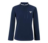 Tecnifibre Polar Quarter Zip Manica Lunga Donna - Blu Scuro