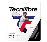 Tecnifibre Razor Code - Corda da Tennis, 1,30 mm, Set da 12 Metri, Colore: Carbonio