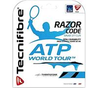 Tecnifibre Razor Code Set di Corde per Rasoio, 1,25 mm/12 m, Colore: Nero Unisex Adulto