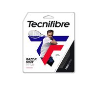 Corda da tennis Tecnifibre Razor Soft (12 m) - Nero 1.25 mm