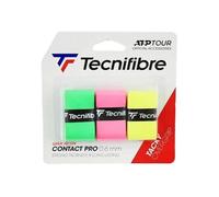 Tecnifibre Set di 3 Overgrips Contact PRO Multicolore