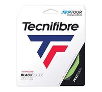 Tecnifibre Set di Corde da Tennis Unisex per Adulti, codice Nero, 12 m, 1,24