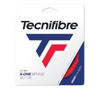 Corda da tennis Tecnifibre X One Biphase (12 m) - red 1.30 mm