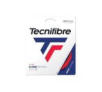 Tecnifibre X-One Biphase Red, Corda da Tennis Unisex-Adulto, Rosso, 1.30 / 12m