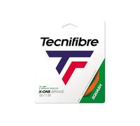 Corde per racchetta da squash Tecnifibre X-One Biphase (9,7 m) - orange (1.18 mm)