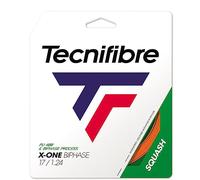 Corde per racchetta da squash Tecnifibre X-One Biphase (9,7 m) - orange 1.24 mm