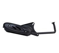 TECNIGAS Scarico Silent Pro Black Shield, nero