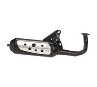 tecnigas, Silent Pro 030737511 - silenziatore omologato per Yamaha Jog 50 | Silenziatore posteriore nero, omologato, OEM 03.07.375.11 compatibile con Yamaha Aerox 50 dal 1999