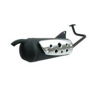 Tecnigas Silent Pro - Marmitta per Kymco Agility 50 4T, DJ 50 S 4T