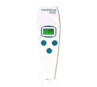 TECNIMED VisioFocus SMART 06470 - Termometro febbre infrarossi per la misurazione della temperatura a distanza, Termometro medicale per bambini e adulti con Proiezione sulla fronte, Made in Italy