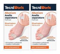 Tecniwork AlluxCare Anello Separatore Divaricatore per Alluce - Ambide