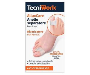 Tecniwork AlluxCare Anello Separatore Divaricatore per Alluce - Ambide
