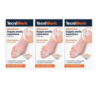Tecniwork AlluxCare Doppio Anello Separatore per Alluce - Ambidestro M