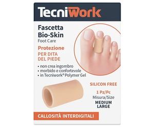 Tecniwork Bioskin prot dita s - Cappuccio protettivo ed emolliente per i calli, 1 pezzo