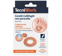 TecniWork Cerotto callifugo per duroni - 4+4 pezzi