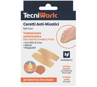 Tecniwork CEROTTO ANTIMICOSI UREA 12 PEZZI + 12 FIXING