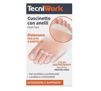 Tecniwork Cuscinetto Distensore per Dita a Martello - Piede Destro Mis