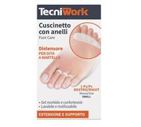 Tecniwork Cuscinetto Distensore per Dita a Martello - Piede Destro Mis