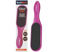 Velvet Skin - La raspa maxiformato per piedi soffici e levigati, naturalmente morbidi Fuxia 1 pz