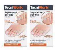 Tecniwork Separatore per Dita 3°, 4° e 5° Dito - Ambidestro Misura Uni