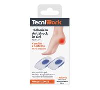 Tecniwork Talloniera Antishock in gel misura M/L 40-44, 1 paio