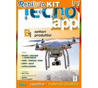 TECNO APP DISEGNO + SETT.PROD. B1-B2-B3 + DESINER SI DIV. + MI PREP.INT. (9788869173943) - Libro Scolastico + Kit Scuola con Copertine Rebillo