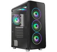 Tecno Case Gaming, 4 ventole ARGB, Mid Tower, Senza Alimentatore TC-Game 13