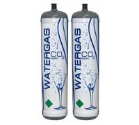 Tecno Cold | Bombola CO2 600 g Alimentare E290 per Gasatore - CO2 per Acqua Frizzante - 2 Bombole CO2 Monouso M11x1 per Casa e Ufficio