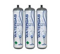 Tecno Cold | Bombola CO2 600 g Alimentare E290 per Gasatore - CO2 per Acqua Frizzante - 3 Bombole CO2 Monouso M11x1 per Casa e Ufficio