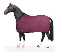 Tecno, Coperta in Spugna Cloth, di Ottima Fattura, Utile per Proteggere Il Cavallo dagli Sbalzi di Temperatura, dalla Pioggia e dagli Insetti, Bordeaux 135 cm
