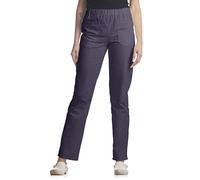 Tecno Hospital - Pantaloni Sanitari Unisex, Elastico e Tasche Frontali, per Infermieri e Medici, Uso Ospedaliero e Scolastico (XL, Blu Navy)