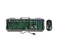 Tecno KIT TASTIERA E MOUSE TC-BG2006 GAMING USB NERO