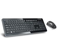 TECNO KIT TASTIER MOUSE WIRELESS USB NERO TC-920W RETAIL