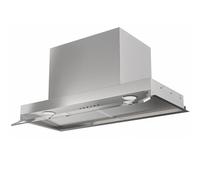 TECNO-WIND MID PLUS K170I0003, Cappa Gruppo Incasso Sottopensile, Acciaio Inox, Classe C, Sistema Stop Drop, 3 Velocità, cm 56x34x31/36